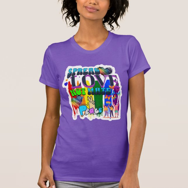 Camiseta Orgullo | Difunde Amor No Odio (Anverso)
