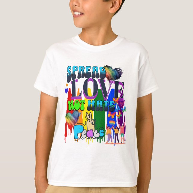 Camiseta Orgullo | Difunde Amor No Odio (Anverso)