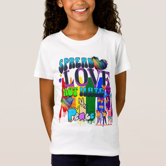Camiseta Orgullo | Difundir amor no odio (Anverso)