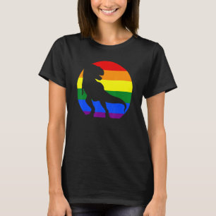 Camiseta Orgullo Dinosaurio Lgbt Gay Lesbiana Transexual