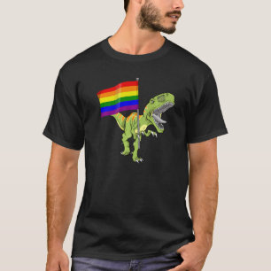 Camiseta Orgullo Dinosaurio Lgbt Gay Lesbiana Transexual