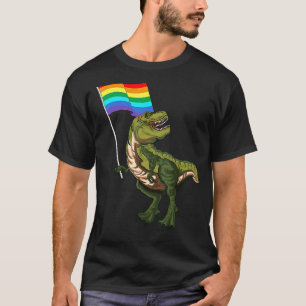 Camiseta Orgullo Dinosaurio Lgbt Gay Lesbiana Transexual