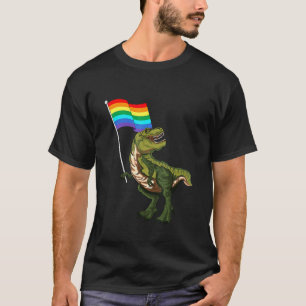 Camiseta Orgullo Dinosaurio Lgbt Gay Lesbiana Transexual