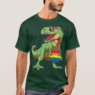 Camiseta Orgullo Dinosaurio LGBT Gay Lesbiana Transexual