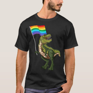 Camiseta Orgullo Dinosaurio Lgbt Gay Lesbiana Transexual