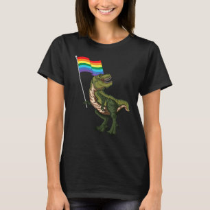 Camiseta Orgullo Dinosaurio Lgbt Gay Lesbiana Transexual