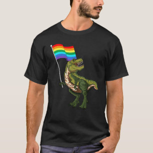 Camiseta Orgullo Dinosaurio Lgbt Gay Lesbiana Transexual