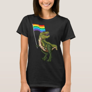 Camiseta Orgullo Dinosaurio Lgbt Gay Lesbiana Transexual
