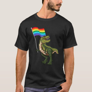 Camiseta Orgullo Dinosaurio Lgbt Gay Lesbiana Transexual