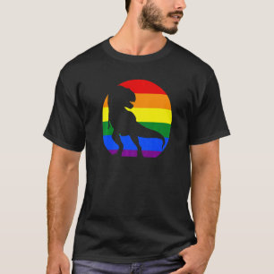 Camiseta Orgullo Dinosaurio Lgbt Gay Lesbiana Transexual
