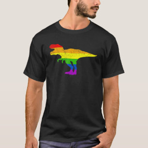 Camiseta Orgullo Dinosaurio Lgbt Gay Lesbiana Transexual