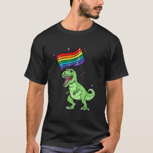 Camiseta Orgullo Dinosaurio Lgbt Gay Lesbiana Transexual