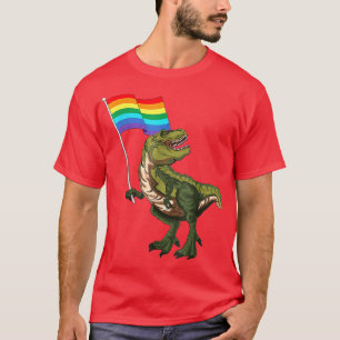 Camiseta Orgullo Dinosaurio LGBT Gay Lesbiana Transexual
