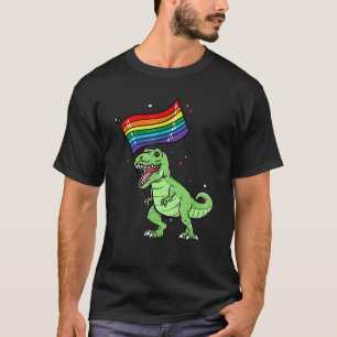 Camiseta Orgullo Dinosaurio Lgbt Gay Lesbiana Transexual