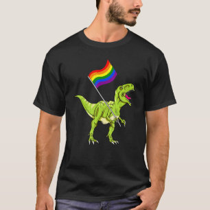 Camiseta Orgullo Dinosaurio Lgbt Gay Lesbiana Transexual