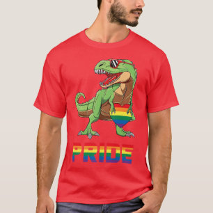 Camiseta Orgullo Dinosaurio LGBTQ Gay Lesbiana Transexual