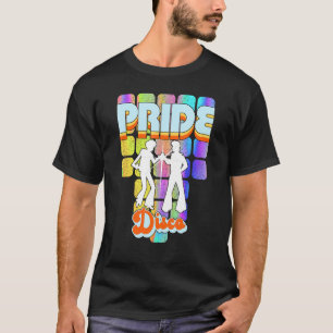 Camiseta Orgullo Disco Guys Arcoíris Lgbt Boogie Baile 70s 