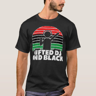 Camiseta Orgullo DJ afroamericano - regalo técnico de EDM U
