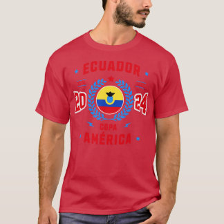 Camiseta Orgullo ecuatoriano Copa América 2024 Tee de fans