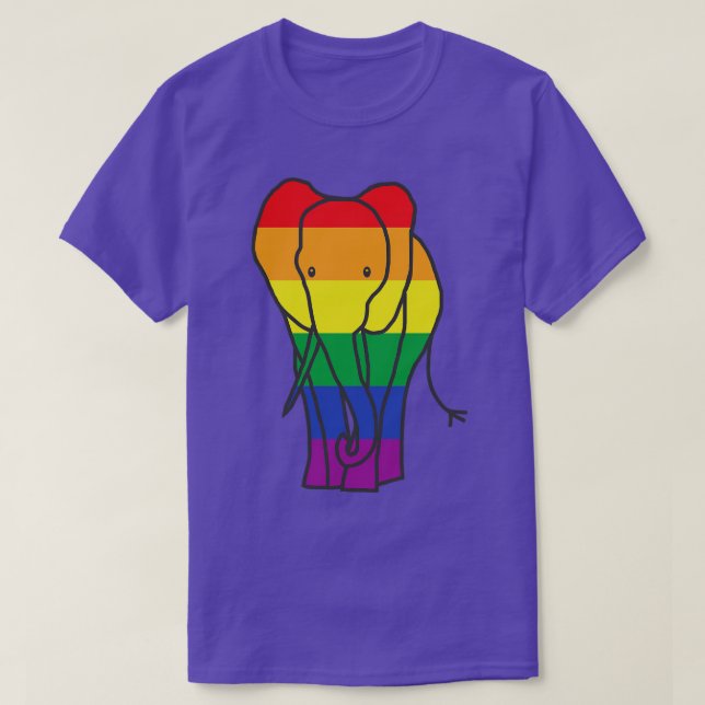Camiseta Orgullo Elefante (Diseño del anverso)