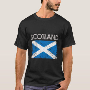 Camiseta Orgullo escocés de la bandera británica