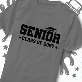 Camiseta Orgullo Escolar Año de Graduación Clase Superior 2