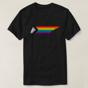 Camiseta Orgullo Estatal de Tennessee LGBTQ Progreso Orgull
