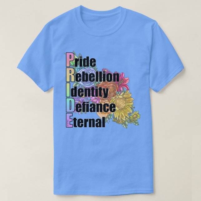 Camiseta Orgullo eterno (Diseño del anverso)