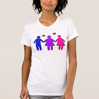 Camiseta Orgullo femenino bisexual