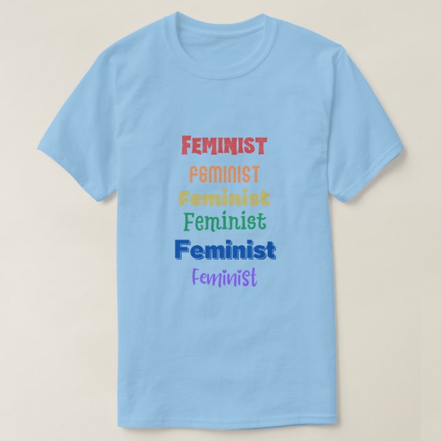 Camiseta orgullo feminista (Diseño del anverso)
