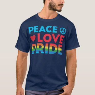 Camiseta Orgullo Feminista del Orgullo del Amor por la Paz