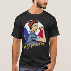 Camiseta Orgullo Filipina Pinay Esposa Girlfriend Filipinas