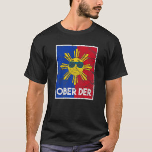Camiseta Orgullo filipino de Filipinas bandera orgullosa fi