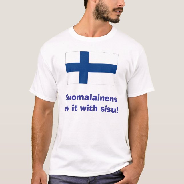 Camiseta ¡Orgullo finlandés! II (Anverso)