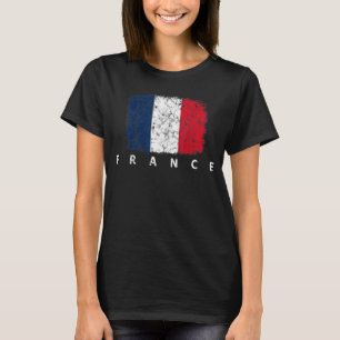 Camiseta Orgullo francés Francia Viaje Amo Francia Franco