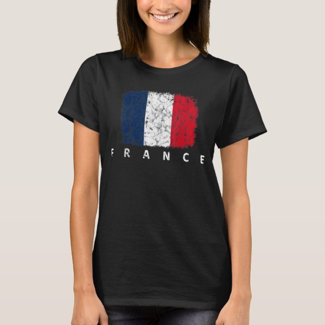 Camiseta Orgullo francés Francia Viaje Amo Francia Franco (Anverso)