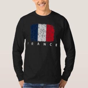 Camiseta Orgullo francés Francia Viaje Amo Francia Franco