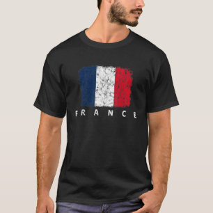 Camiseta Orgullo francés Francia Viaje Amo Francia Franco