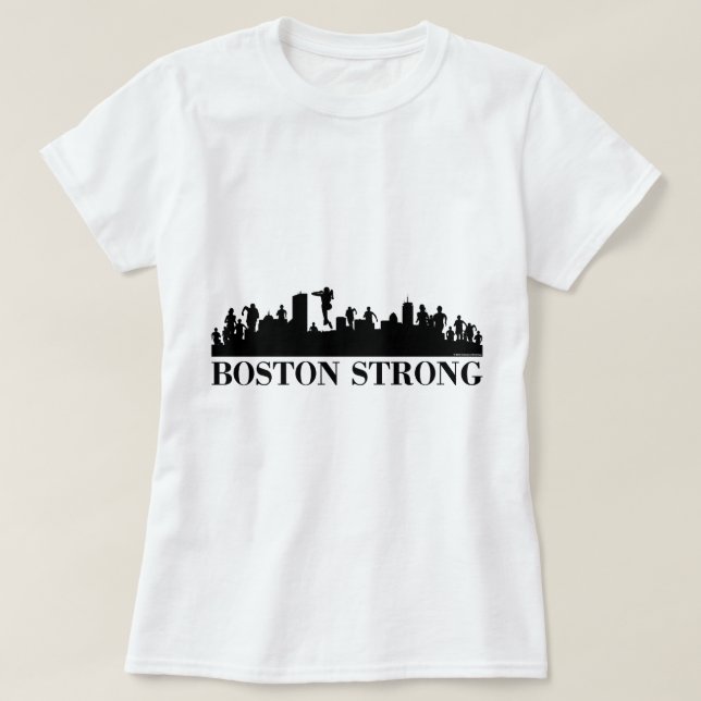 Camiseta Orgullo fuerte de Boston (Diseño del anverso)