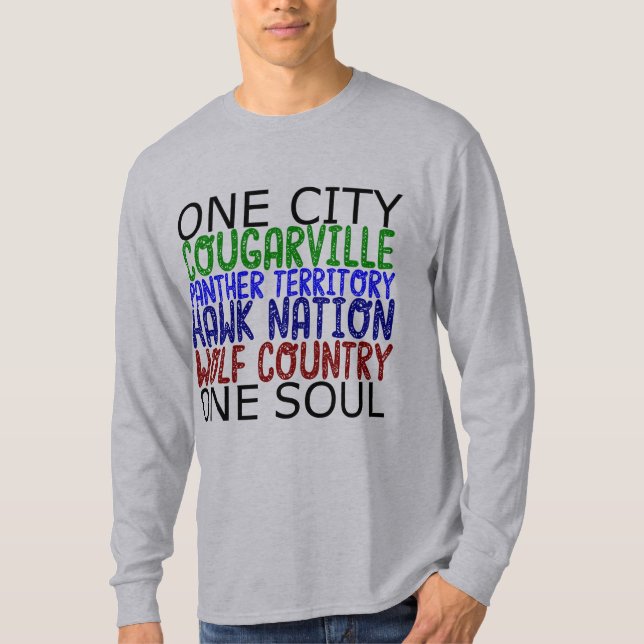 Camiseta Orgullo fuerte de Pflugerville HS (Anverso)