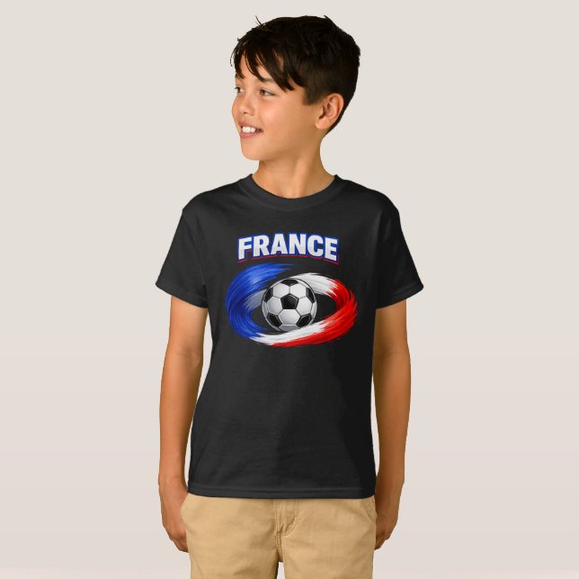 Camiseta Orgullo Futbol Francia (Anverso completo)