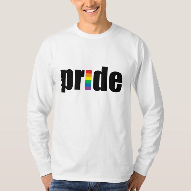 Camiseta Orgullo gay (Anverso)