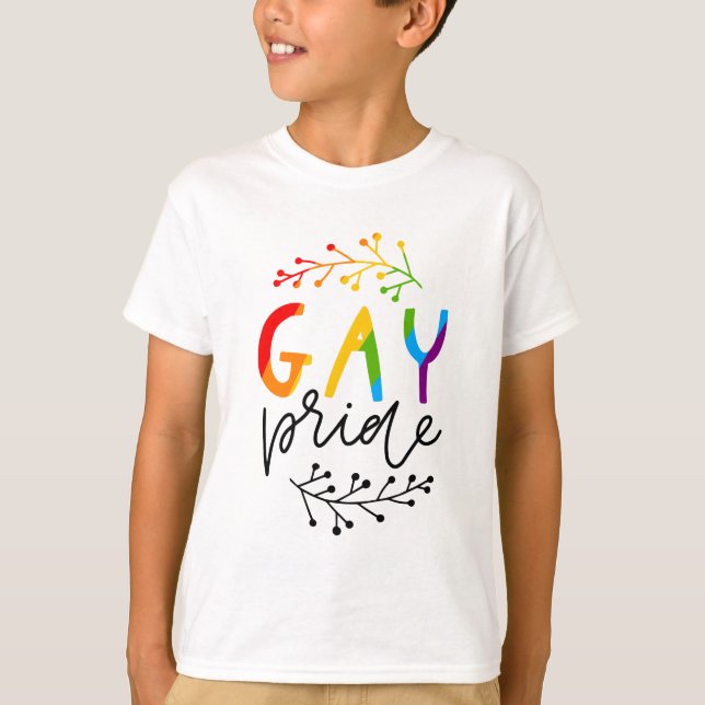 Camiseta Orgullo gay (Anverso)
