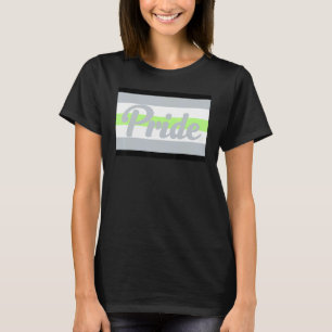 Camiseta Orgullo gay Agénero palabra arcoiris 1
