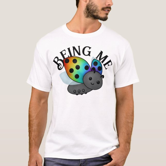 Camiseta Orgullo gay arcoiris (Anverso)