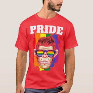 Camiseta Orgullo Gay Bandera Arcoiris Gay LGBTQ Orgullo LGB