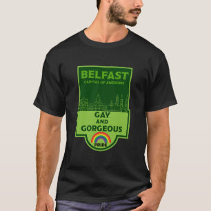 Camiseta Orgullo Gay Belfast - Brighton Ireland LGBT -