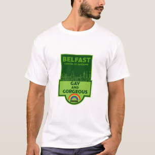 Camiseta Orgullo Gay Belfast - Brighton Ireland LGBT -
