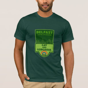 Camiseta Orgullo Gay Belfast - Brighton Ireland LGBT -