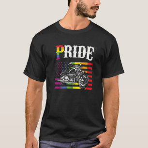 Camiseta Orgullo Gay Biker Lgbt Motorcycle Club Gay Pride P